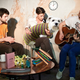 Image for article titled These Bass Players Look Like They're Petting Dogs, And It's Amazing
